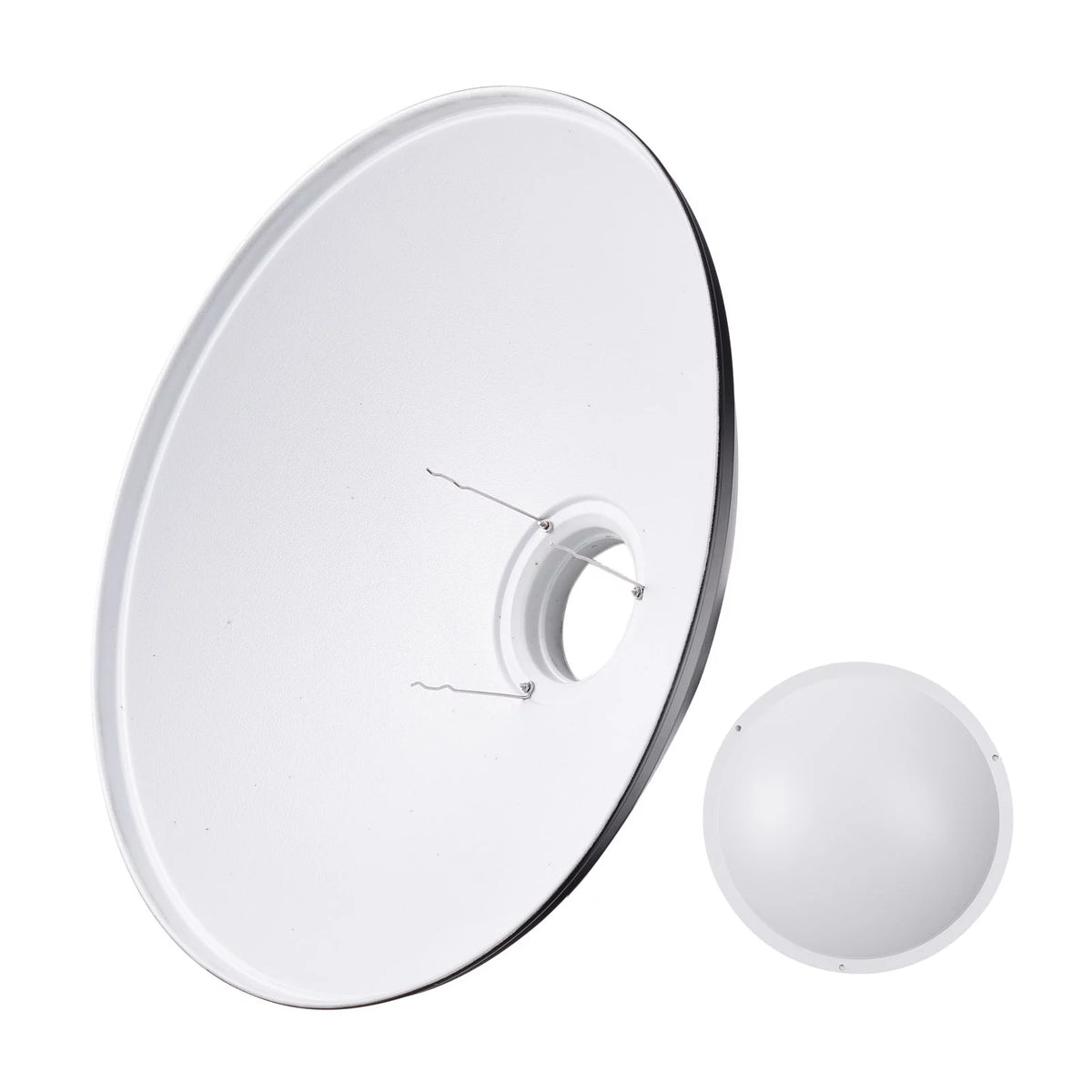 22 Inch Beauty Dish Reflector Diffuser with Honeycomb Soft Cloth D496895