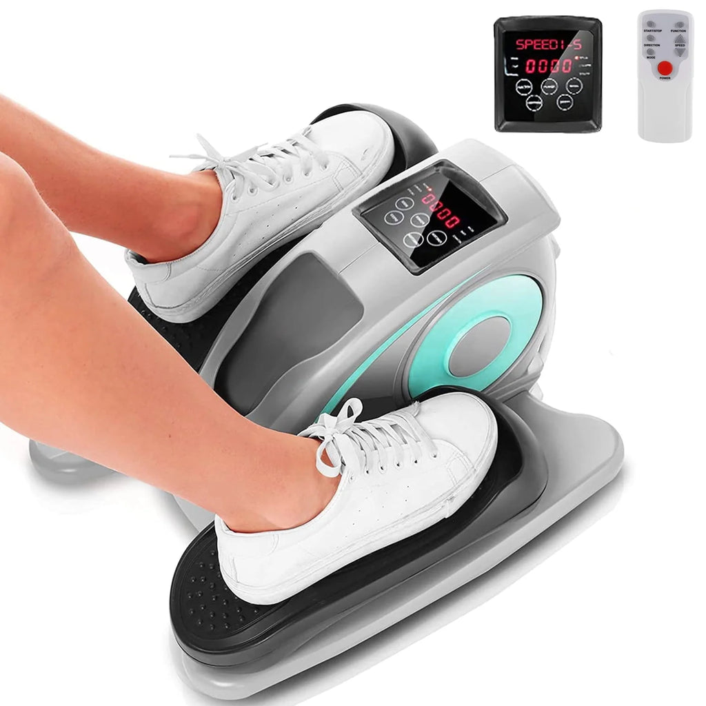 Under Desk Elliptical Machine with LCD Monitor B590