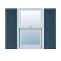 Vinyl Cathedral Top Open Louver Shutters Y73982