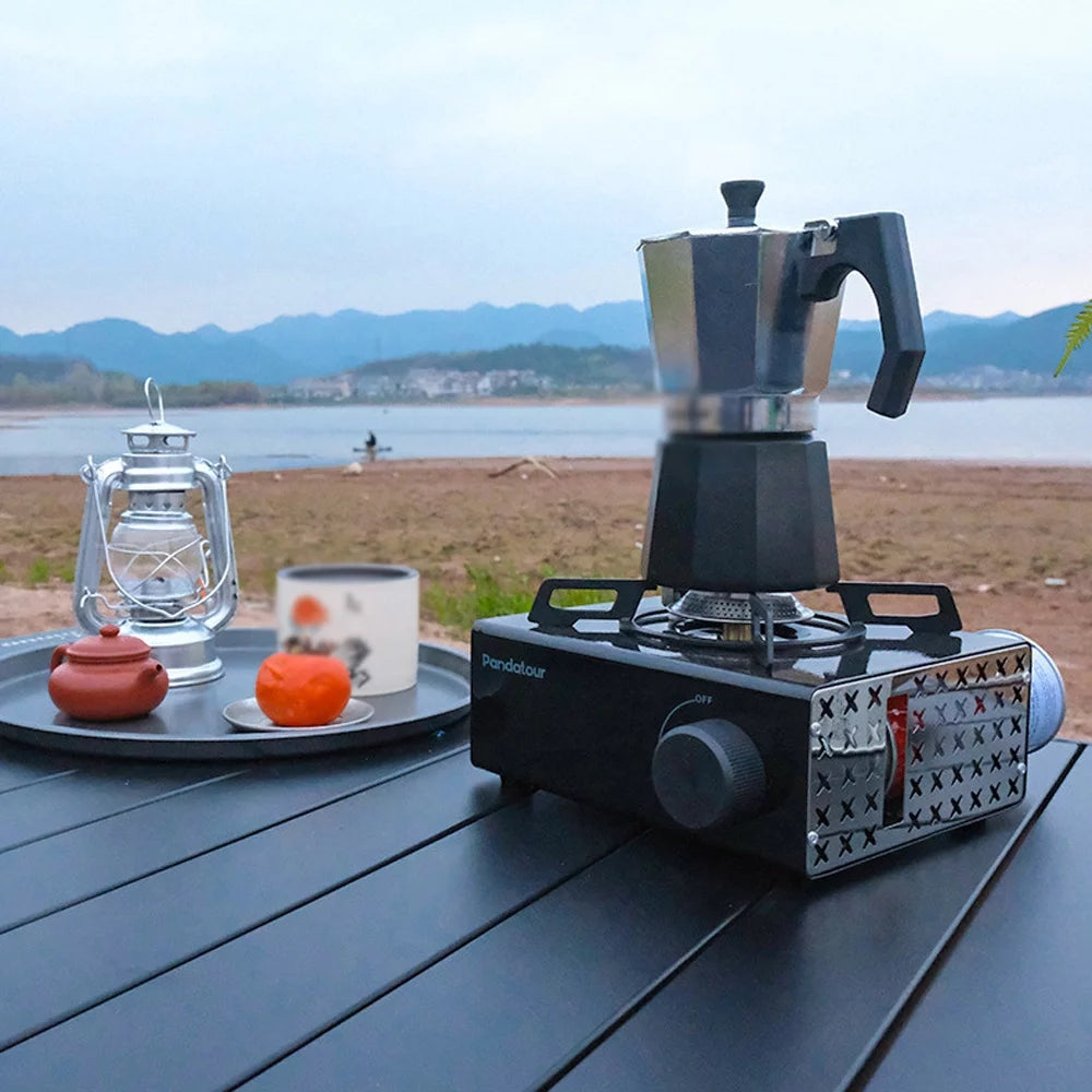 2000W Portable Outdoor Camping Metal Stove with Storage Bag U418795