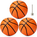 3 Packs 4.7 Inch Mini Inflatable Plastic Basketballs Toy V277513