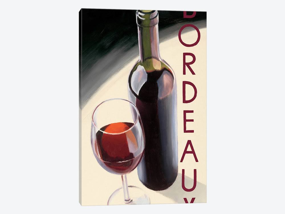 Bordeaux II Print on Canvas Art O73110