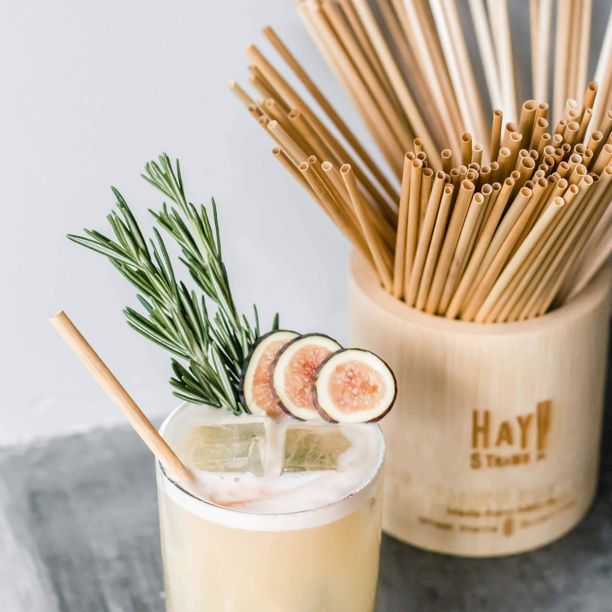 Compostable Tall Drinking Straws 12,000 Straws B3698