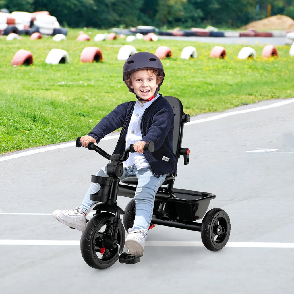 4-in-1 Baby Tricycle Pink T725046