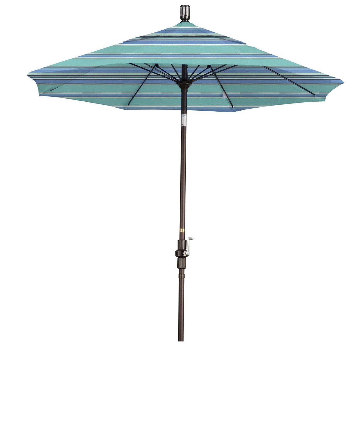 Black 7.5 ft. Fiberglass Tilt Market Umbrella W642747