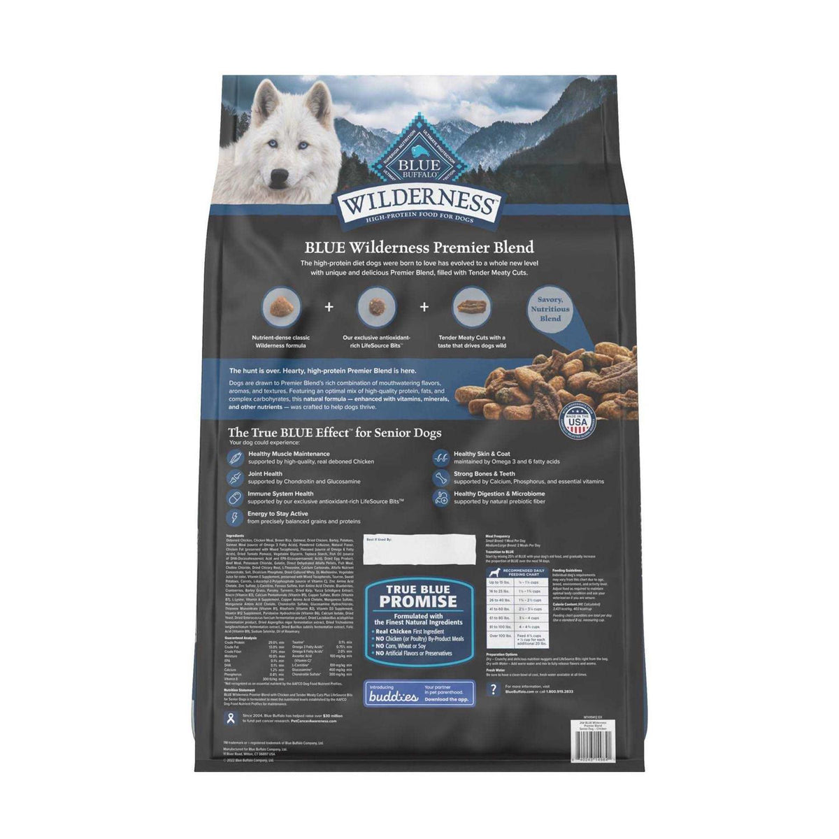 Senior Chicken Dry Dog Food U50366