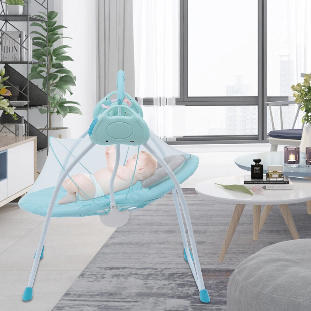 5 Speed Baby Bouncer Rocking Chair with Toys and Music M74827