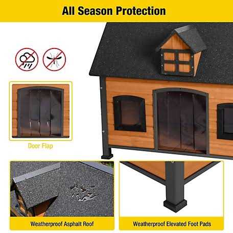 Wooden Dog House C1021