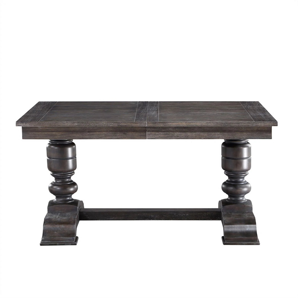 Washed Espresso Wood 9-piece Dining Set G182