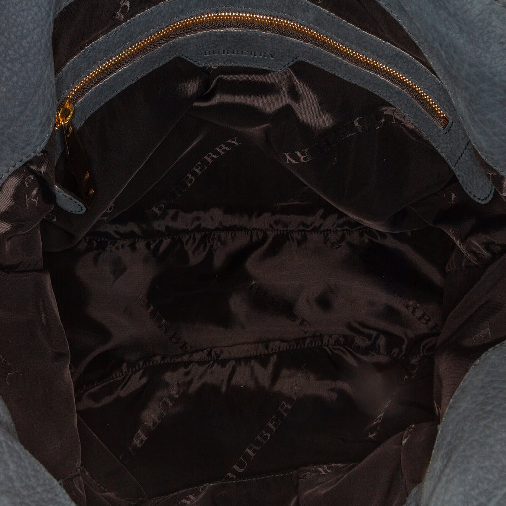 Blue Calf Leather Satchel K185