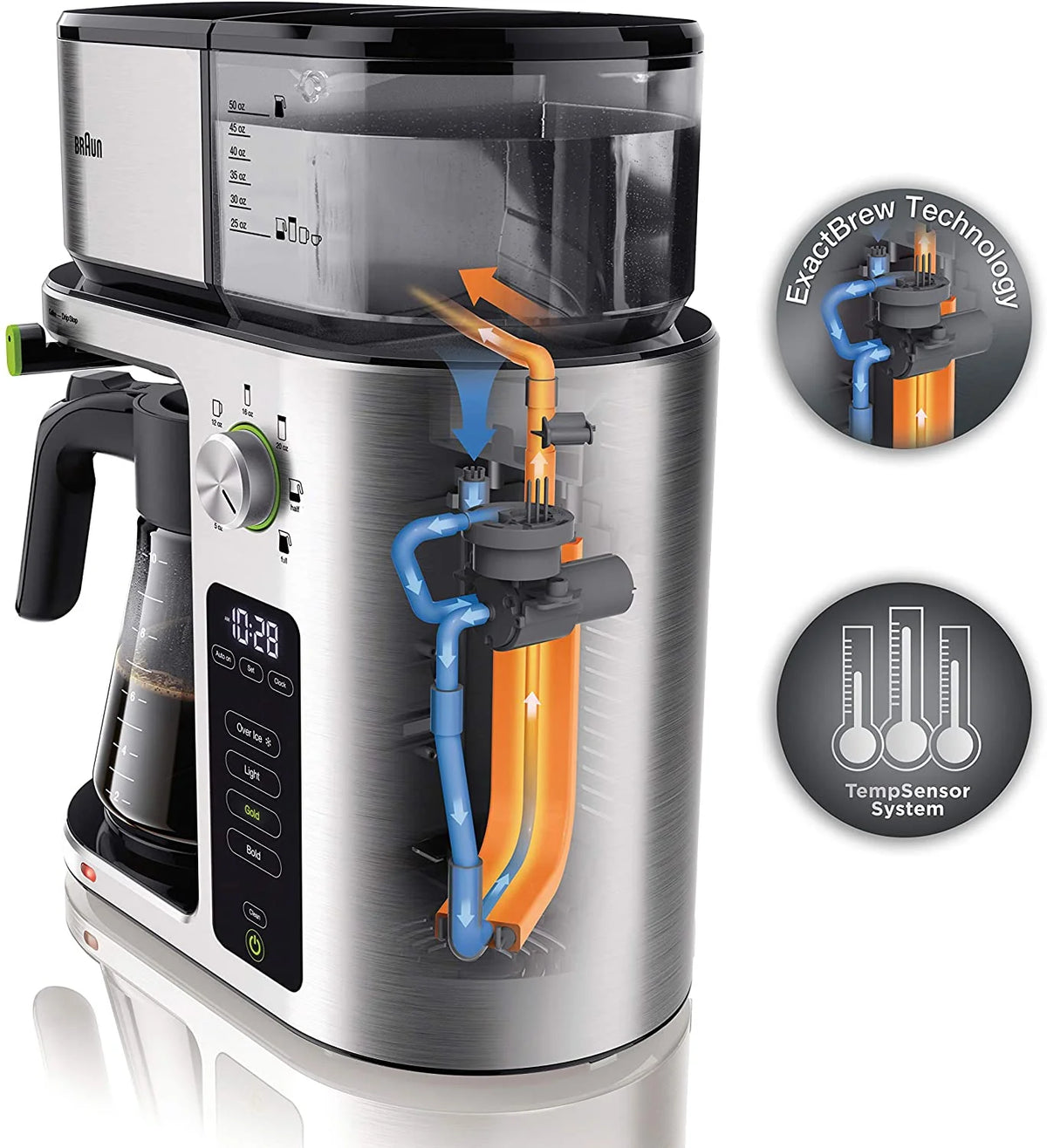 SCA Certified Coffee Maker with 7 Brew Sizes K728868