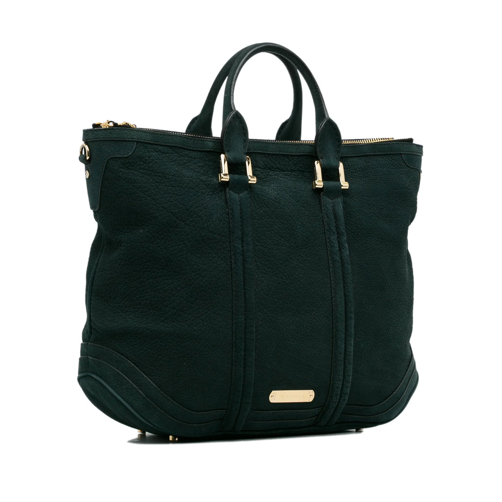 Blue Calf Leather Satchel K185