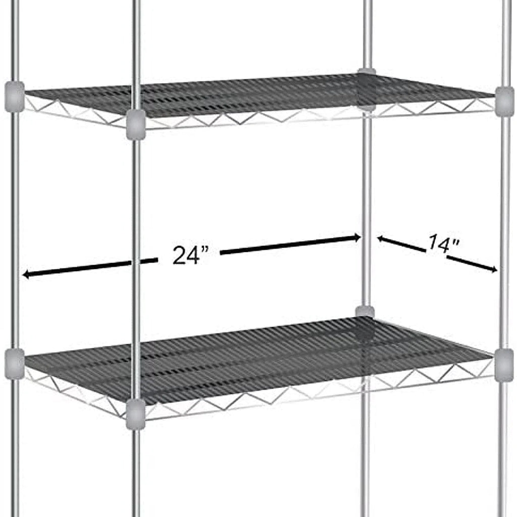 Set of 3 Graphite Shelf Liners O477
