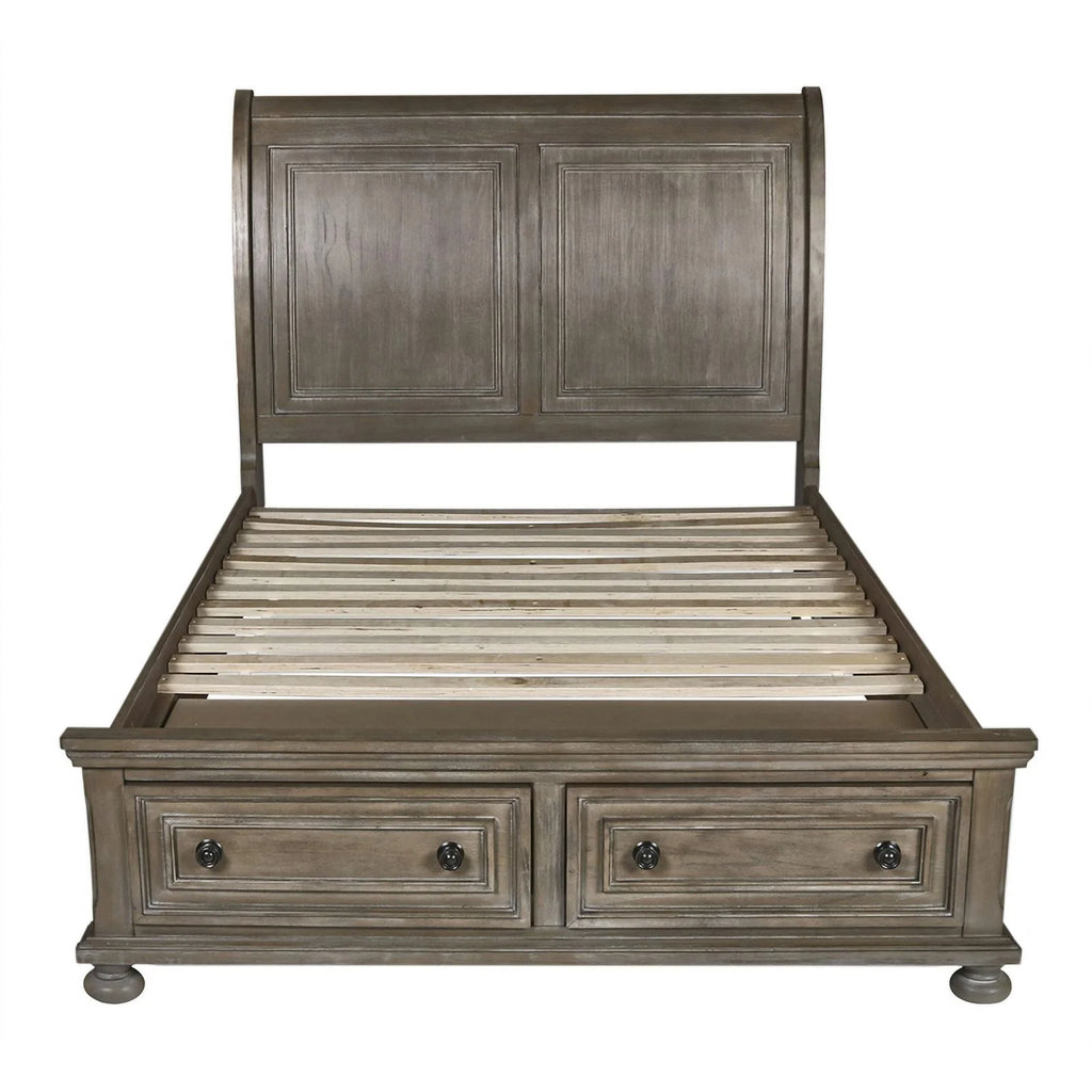4PC Wood Full Bedroom Set S265