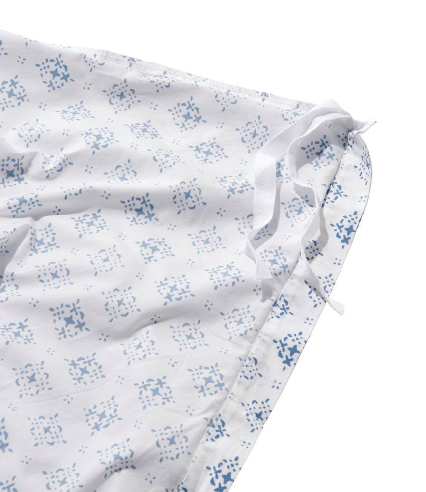 Blue Full Size Percale Comforter Cover E622