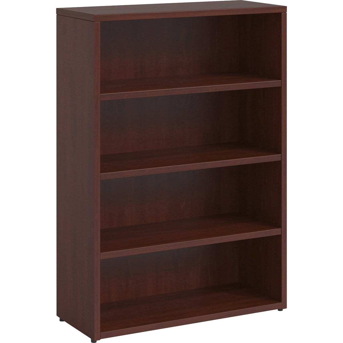 Mahogany Laminate Bookcase N381