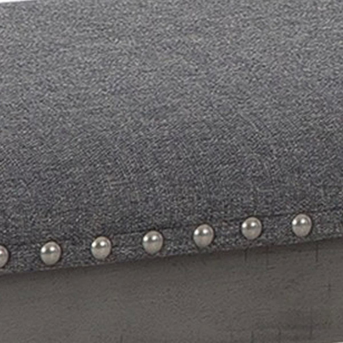 Antique Gray Wood Bench Q38806