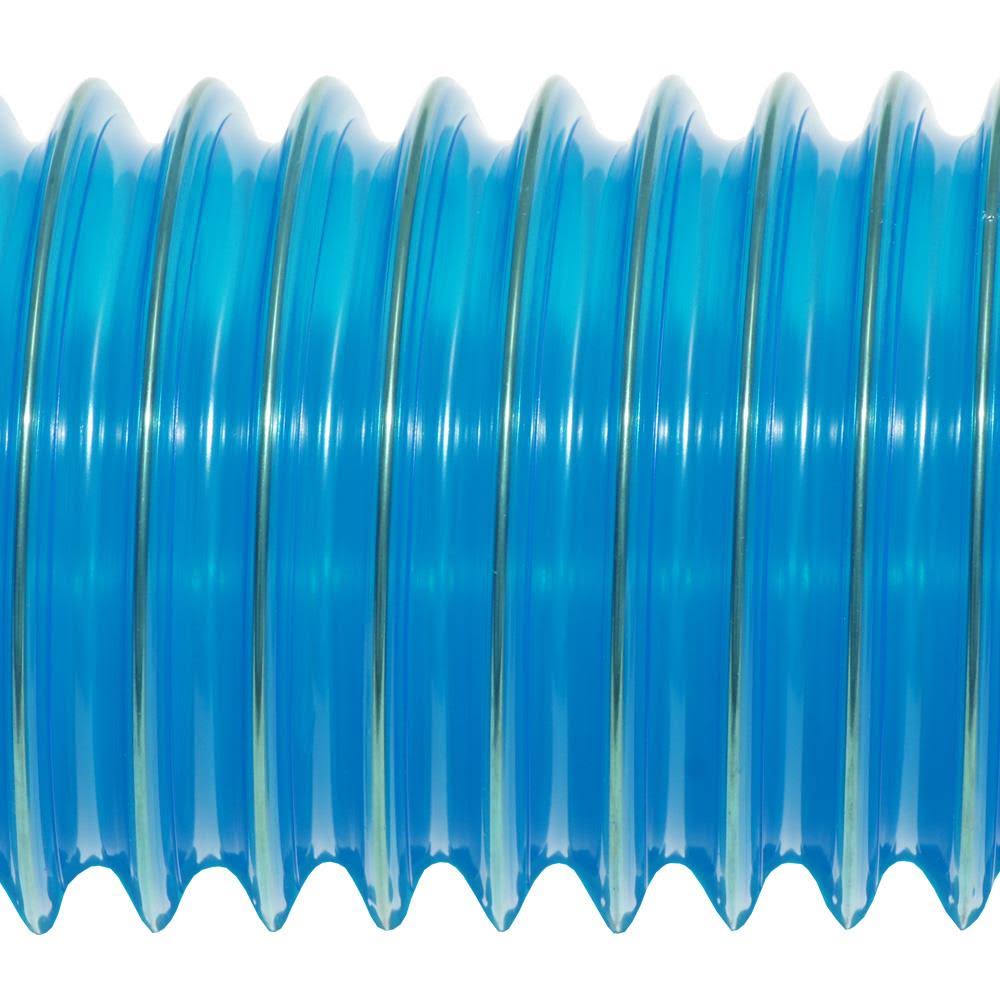 Blue PVC Flexduct 12x22 ID x 12& T9910