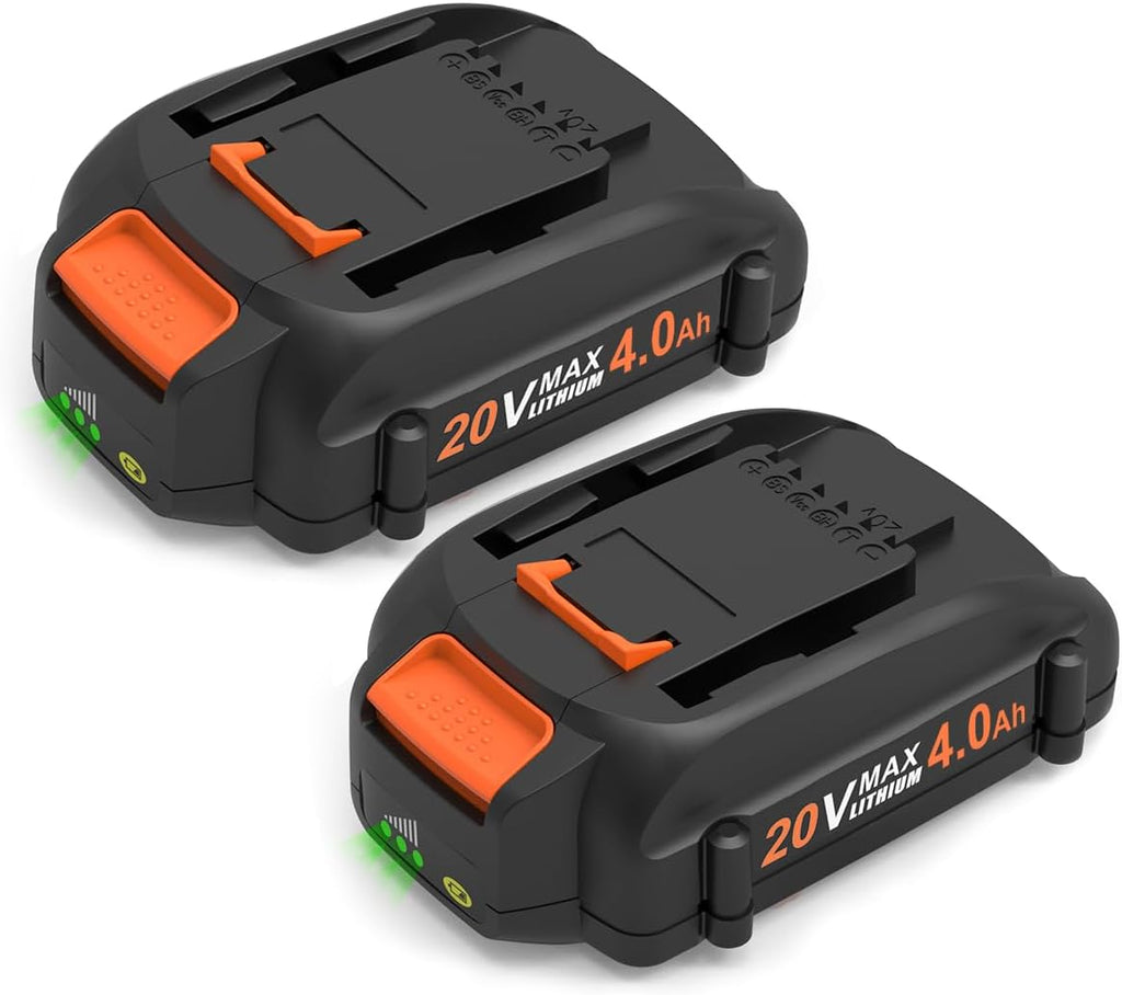 20V 4.0Ah Lithium Battery (2Pack) E762523