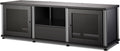 Walnut Black A/V Cabinet with Three Doors M974