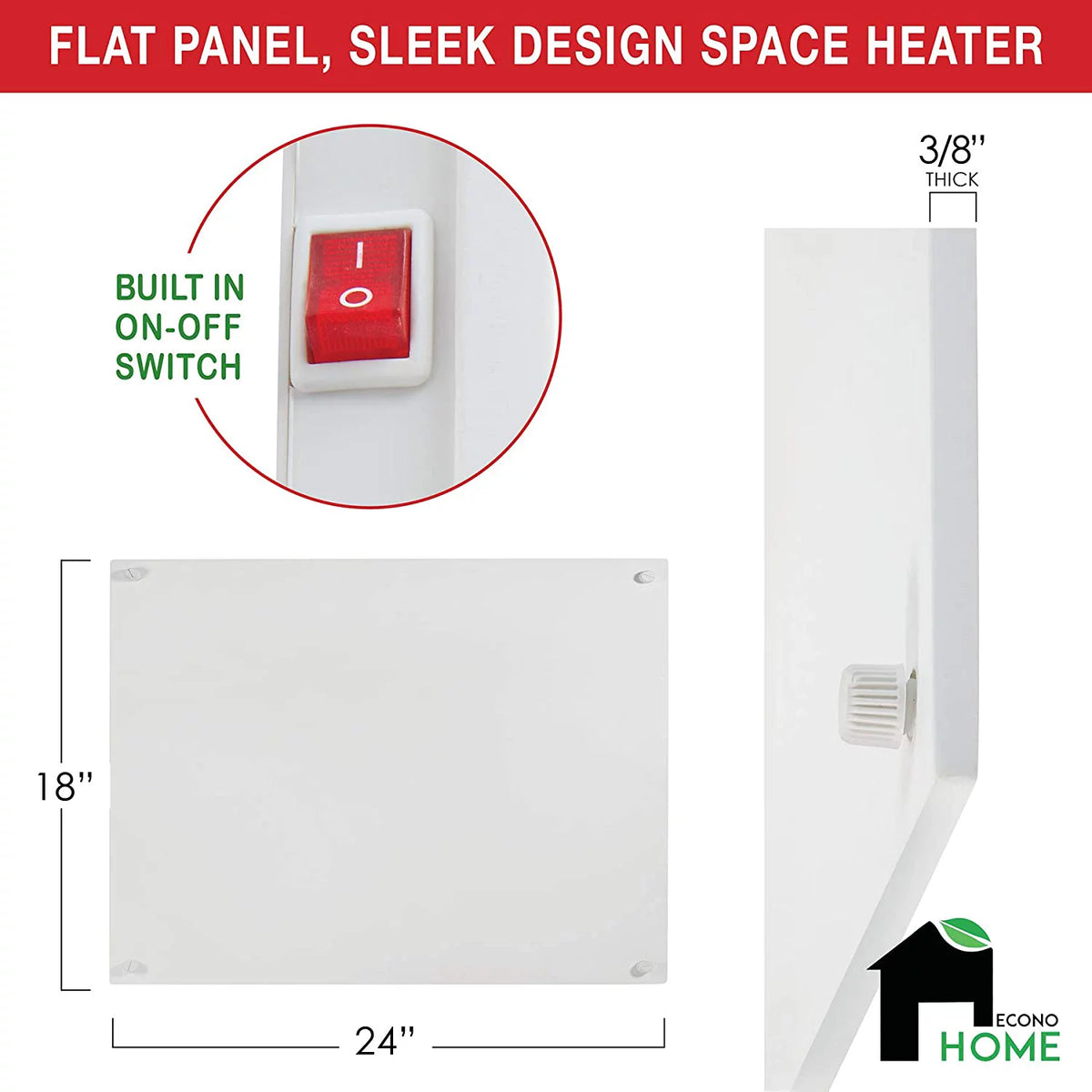 250 Watt Splashproof Convection Heater P509340