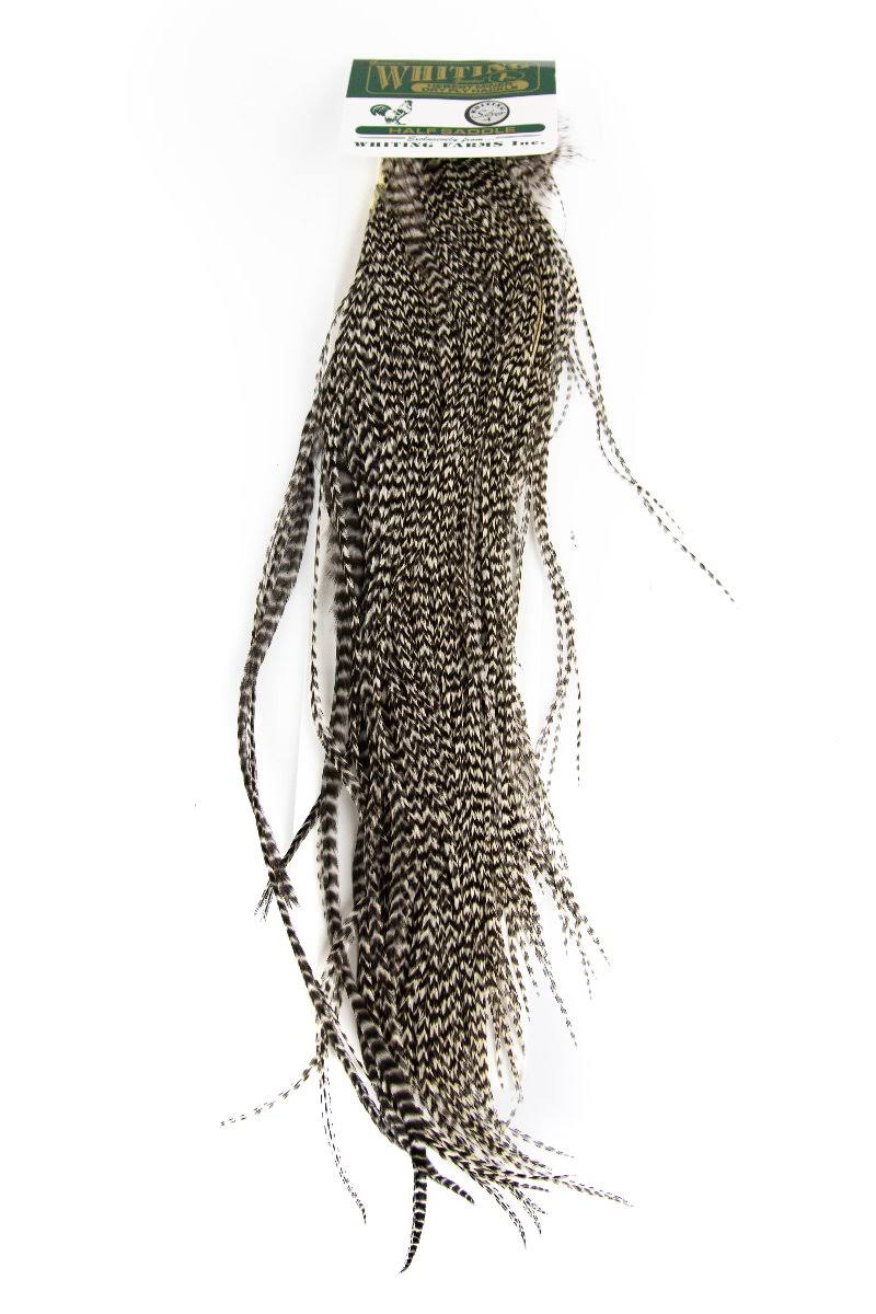 Hackle 1/2 Saddle - Dark Gray Dun L396