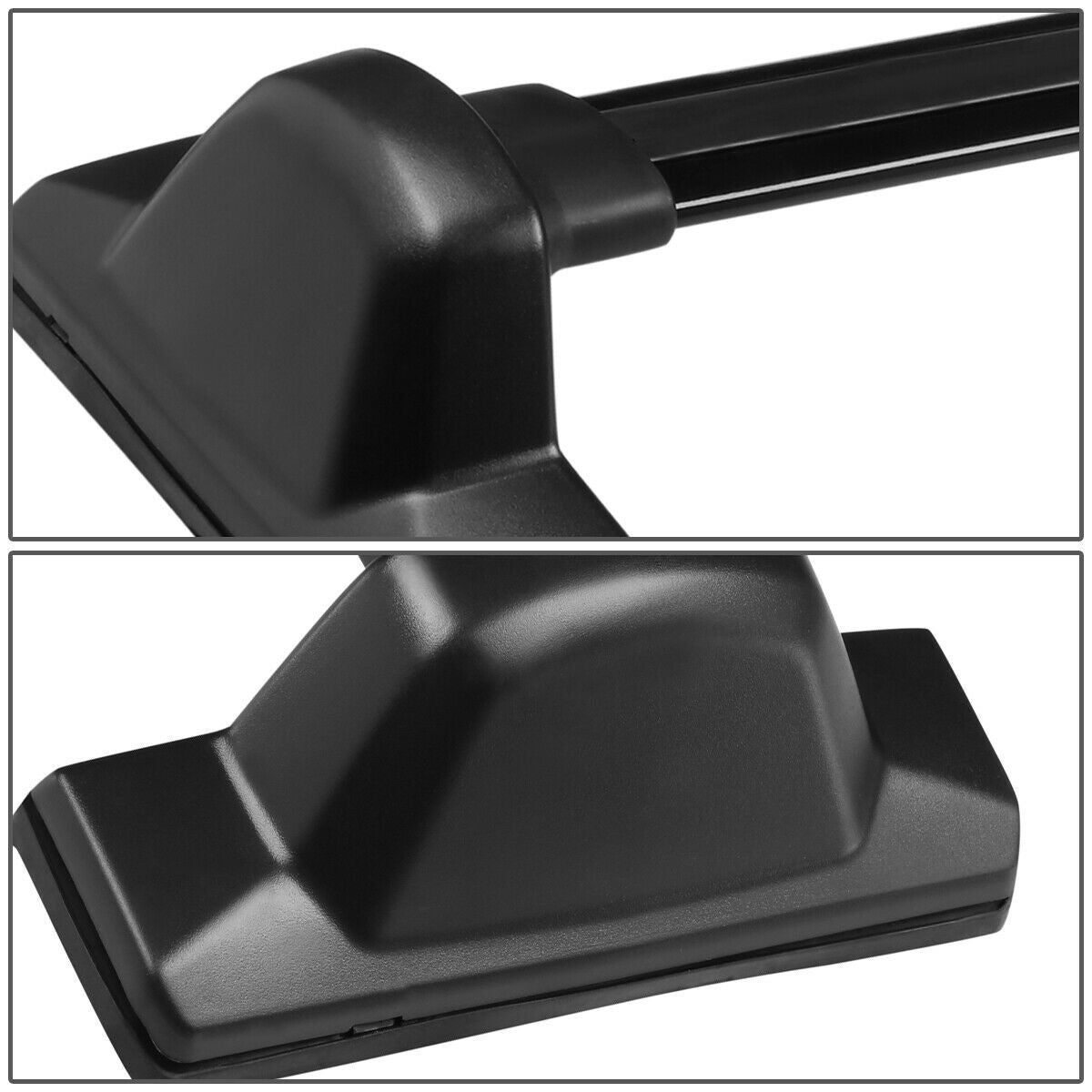 Black Coated Aluminum Roof Rack Crossbar B687