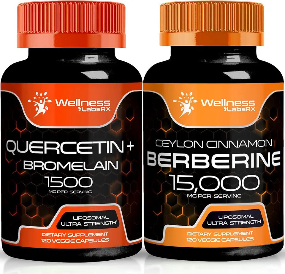 Quercetin with Bromelain Berberine Capsules P7713