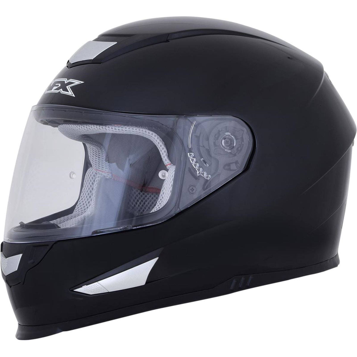 Gloss Black Solid Helmet D964