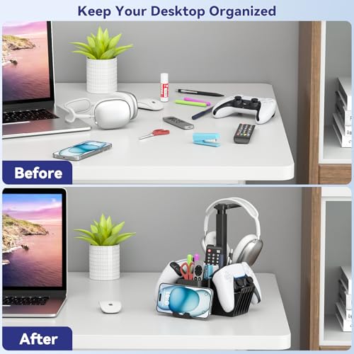 Controller Holder with Headphone Stand and Phone Holder G7929
