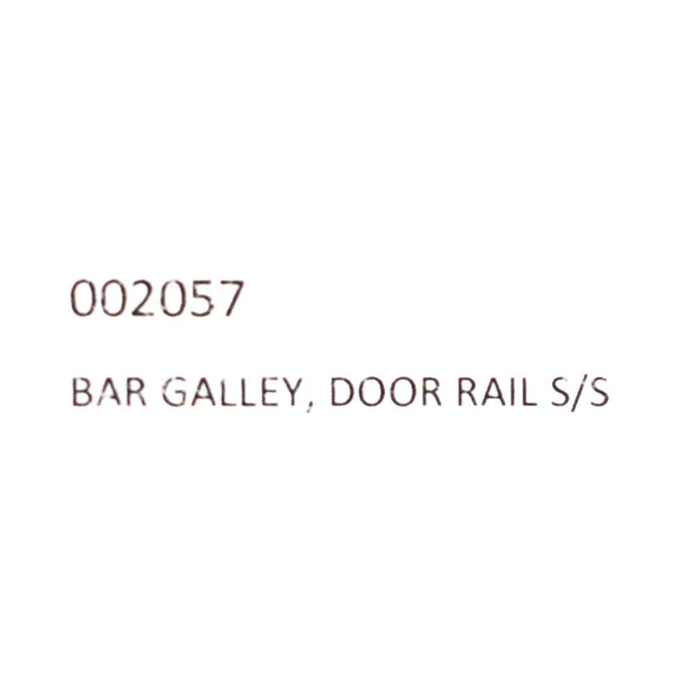 19 5/8 x 2 5/8 Inch Stainless Steel Boat Grab Rail I834334