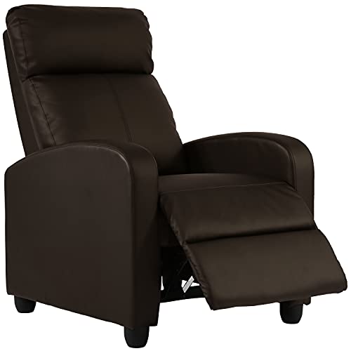 Black PU Leather Massage Recliner Chair with Footrest Z5638
