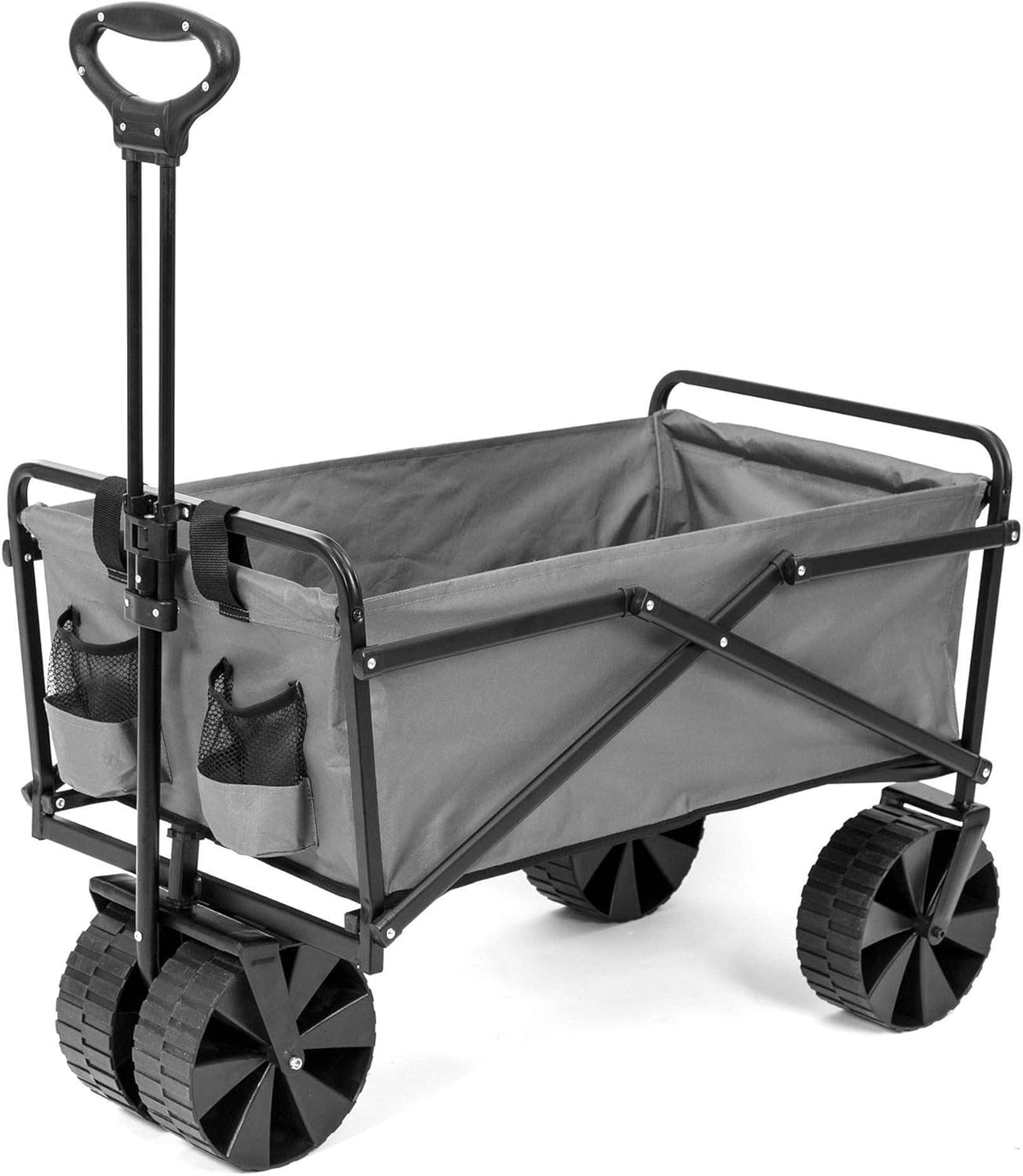 Green Collapsible Utility Beach Wagon Cart W95948