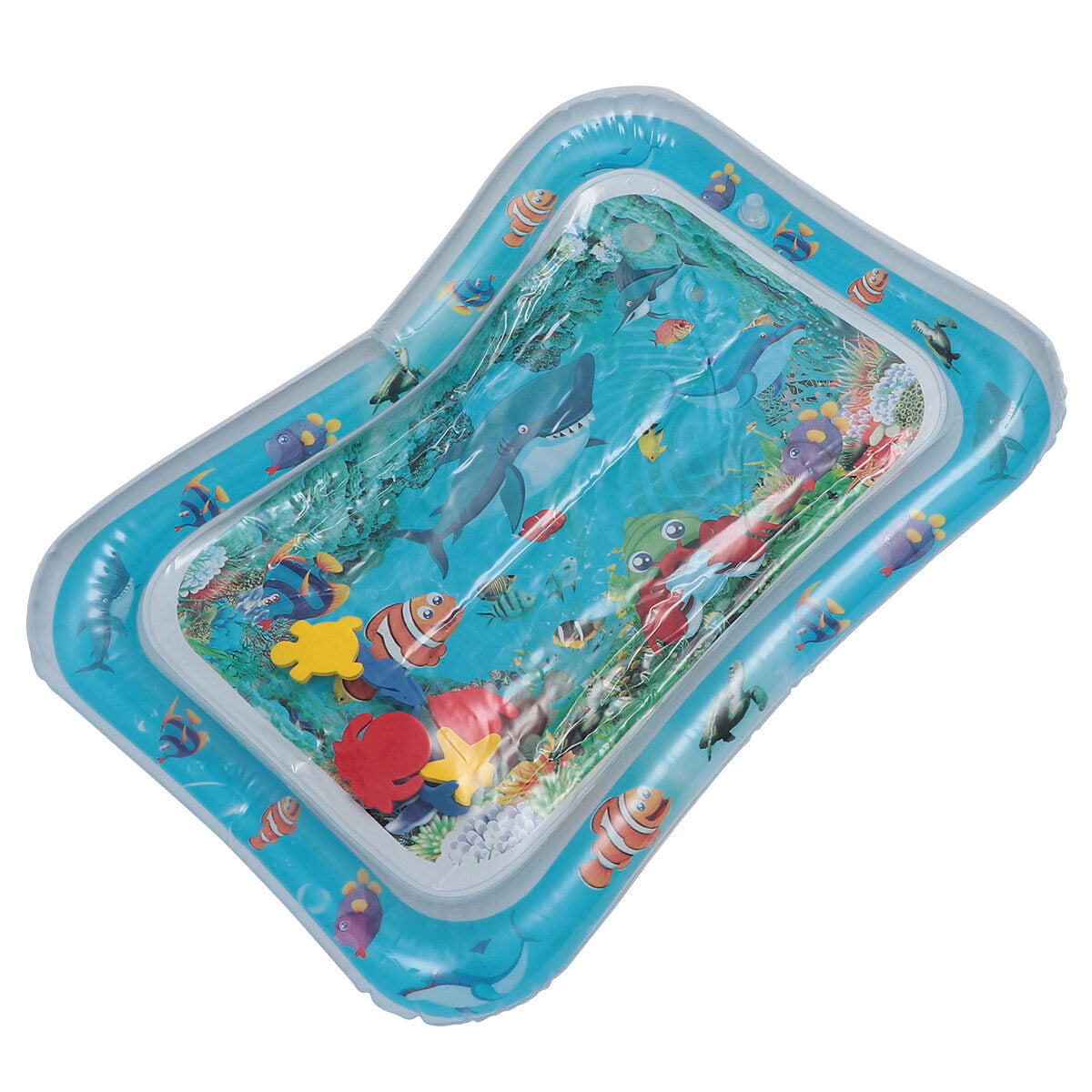 Inflatable Water Play Mat Baby Crawling Cushion (Clownfish Pattern) I409