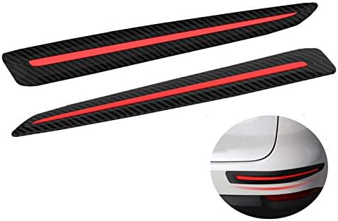 Black Anti-Collision Bumper Guard Strip Protector Trim (2 Pack) G629353