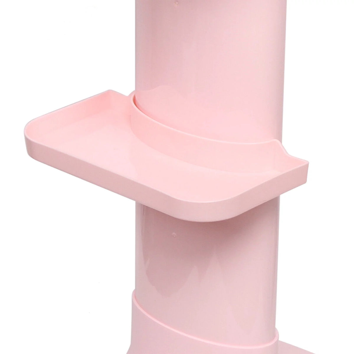 Pink Rolling Cart Beauty Salon Trolley Q3031