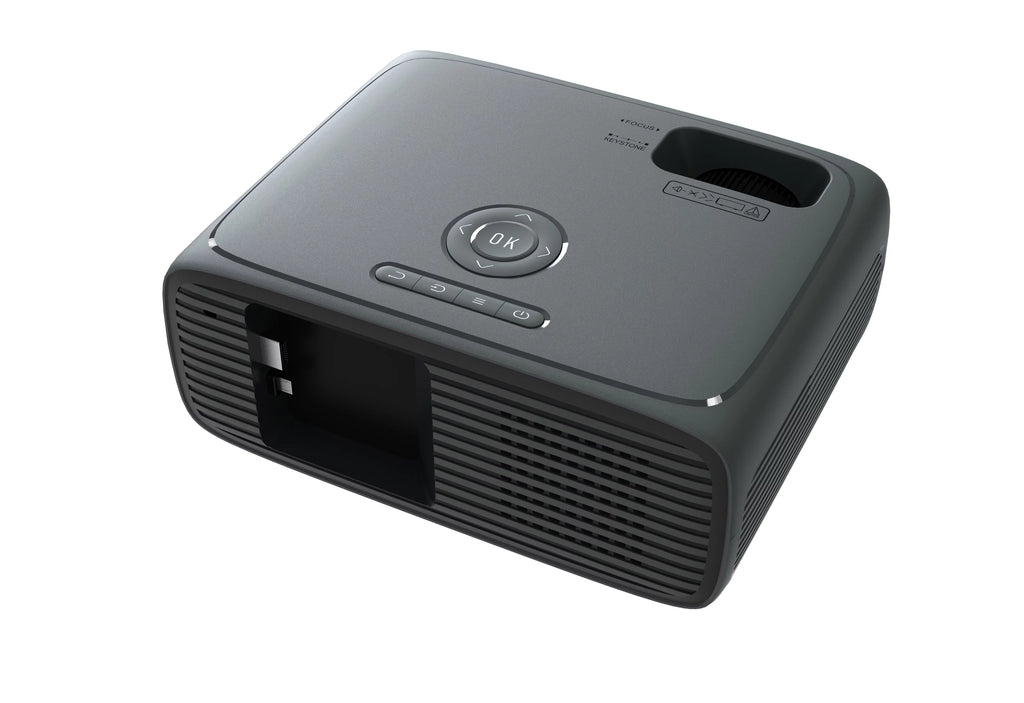 720P HD LCD Home Theater Projector with HDMI Cable, Black U200776