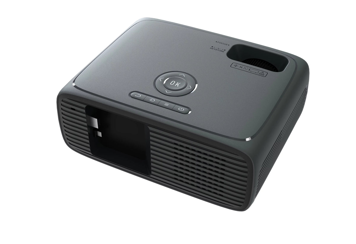 720P HD LCD Home Theater Projector with HDMI Cable, Black U200776