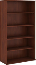 5 Shelf Bookcase in Mocha Cherry P341
