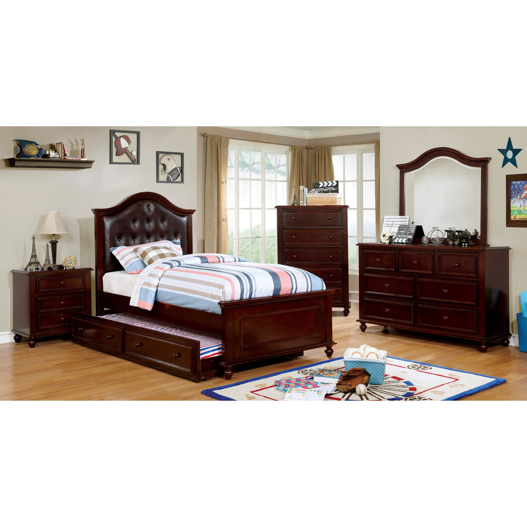 Brown 5-Drawer Youth Chest P916