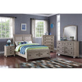 4PC Wood Full Bedroom Set S265