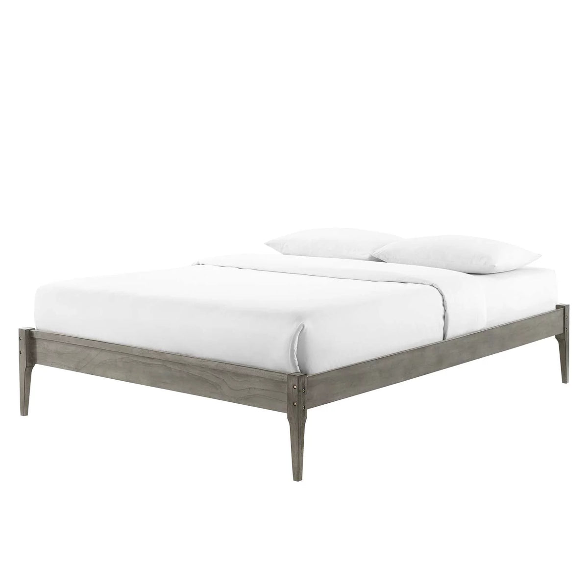 Twin Size Wood Platform Bed Frame I53884