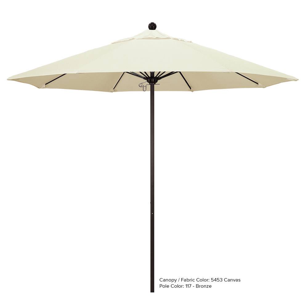 Mist Silver Market Umbrella G9066