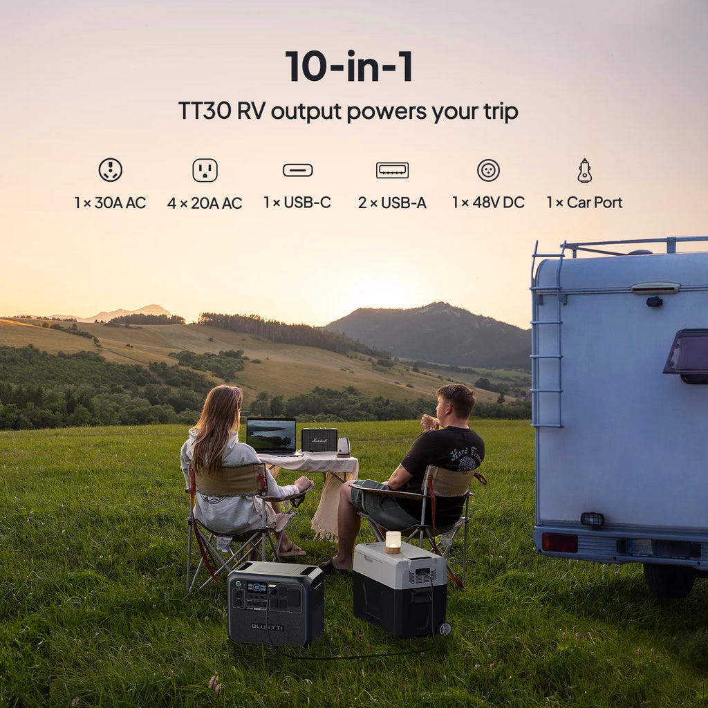2048Wh 2400W Portable Generator G7779