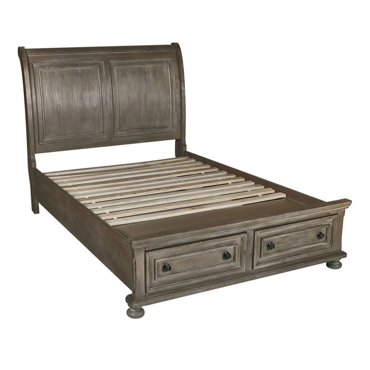 4PC Wood Full Bedroom Set S265