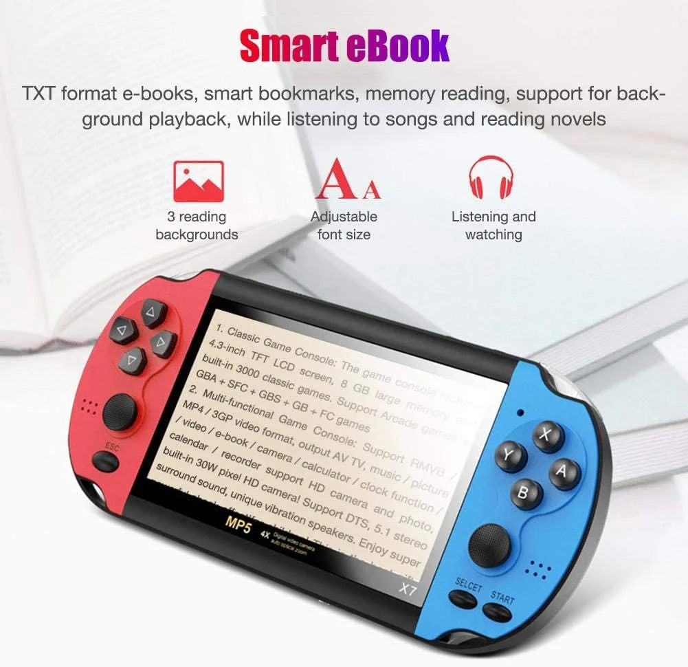 5.1 Inch Classic Retro Handheld Game Console B756472