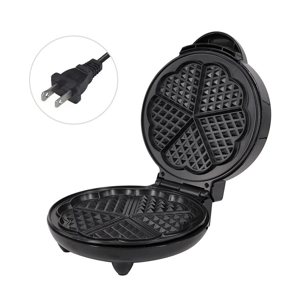 1000W Heart-Shaped Electric Waffle Maker Y36231