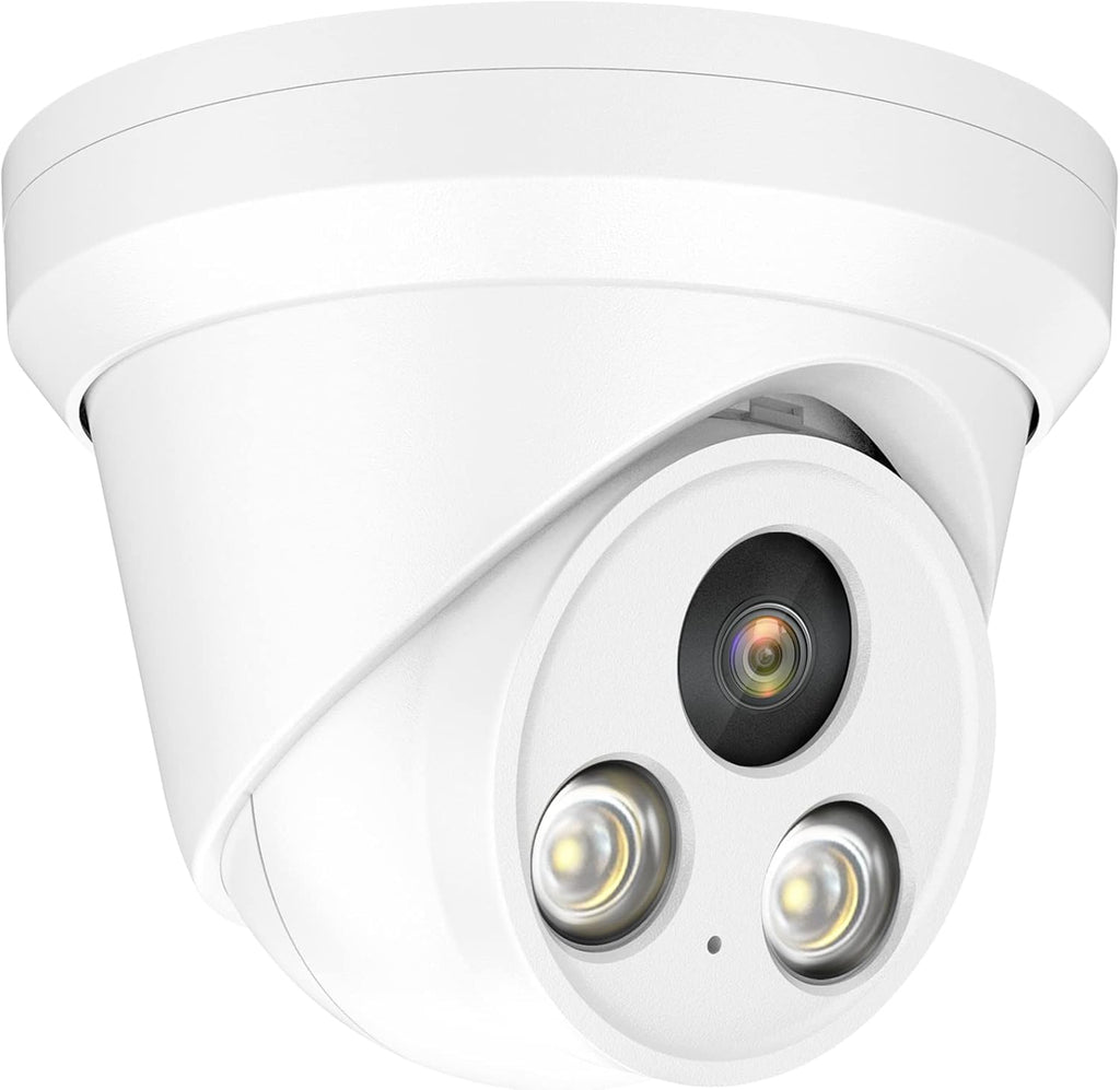 4K Full Color Night Vision 8MP POE Dome IP Camera H596708