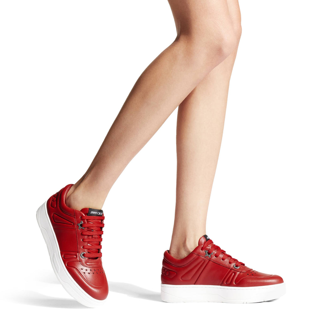 Leather Flatform Trainers R9530