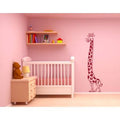 Kids Growth Chart Giraffe Wall Decal J1738
